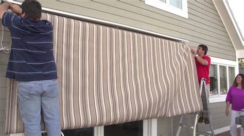 how to replace fabric of metal frame awning|replacement fabric for patio awnings.